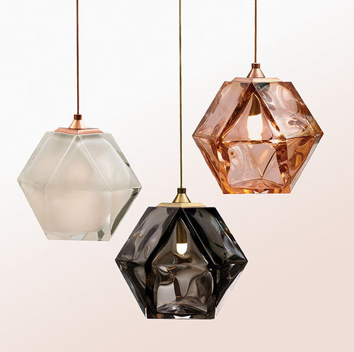 Lampada a sospensione - WELLES - Gabriel Scott - in vetro soffiato / in alabastro / contemporanea