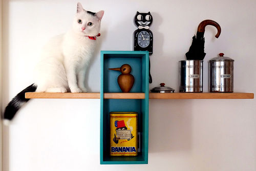 Mensola - MAX - COMPAGNIE - contemporaneo / in MDF / in faggio