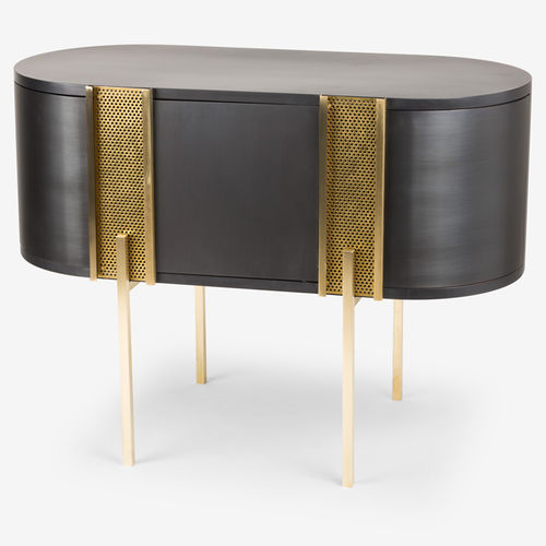 Credenza con piedi alti - BE-LIEVE - MINGARDO - contemporanea / in ottone / in ferro