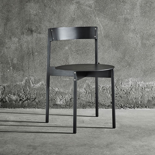 Sedia contemporanea - BRUGOLA - MINGARDO - da interno / in ottone / con supporto in ferro