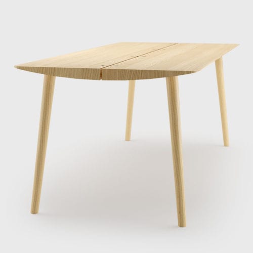Tavolo contemporaneo - NIKA - MITJA - in legno massiccio / rettangolare