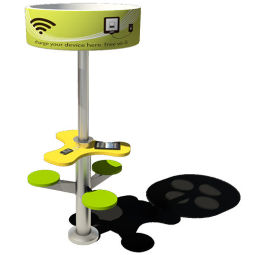 Stazione di ricarica per telefono cellulare - INDOOR - Usbe charger - per strade / solare / urbana