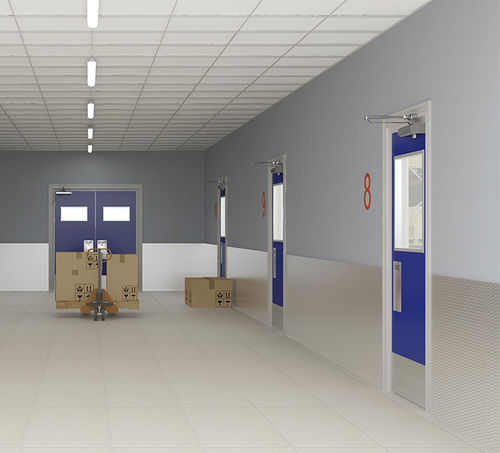 Protezione murale in acciaio inossidabile - WG1004SS - ARFEN - in fogli