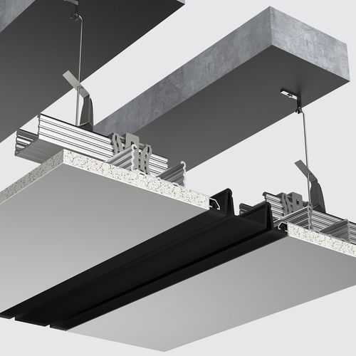 Giunto di dilatazione in alluminio - AR 232-100 - ARFEN - per muro / per pannello di controsoffitto / per piastrelle