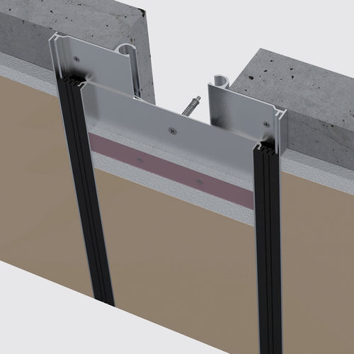 Giunto di dilatazione in TPE - AR 232-150 - ARFEN - in alluminio / per muro / per pannello di controsoffitto