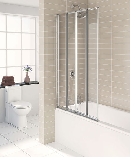 Sopravasca a libro - AQUA4: 1160126/1160125 - Aqualux Bathroom Design - in vetro temprato / con telaio