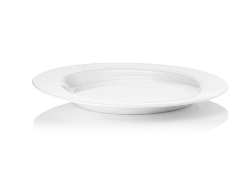 Piatto di servizio - AMFIO BREAKFAST - eva solo - in porcellana / per ristorante gourmet / a tinta unita