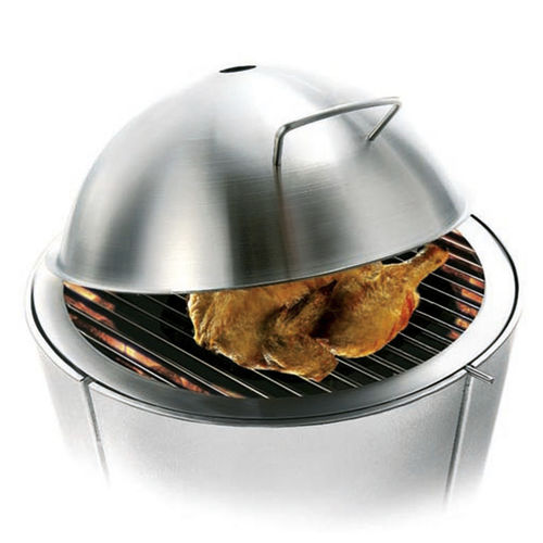 Barbecue a carbonella - COOKING LID - eva solo - da appoggio / in acciaio inossidabile