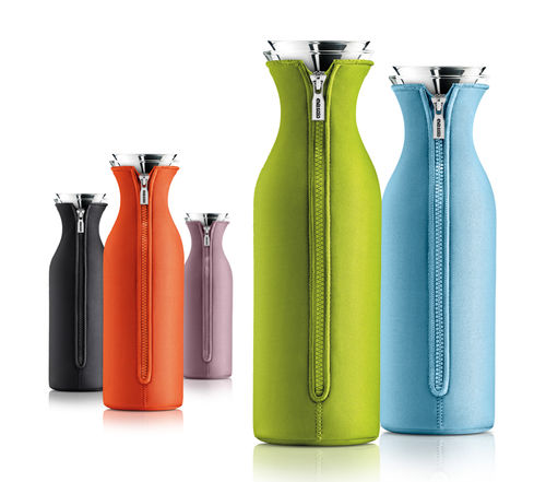 Caraffa in vetro borosilicato - FRIDGE - eva solo - in acciaio inossidabile / contract / per uso domestico
