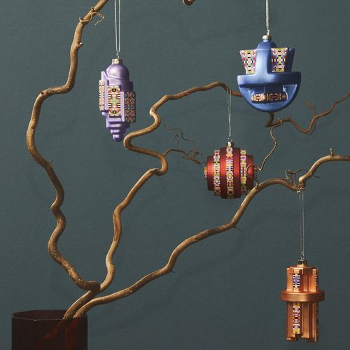 Addobbo per albero di Natale in vetro soffiato - Holyhedrics - ALESSI S.P.A. - residenziale