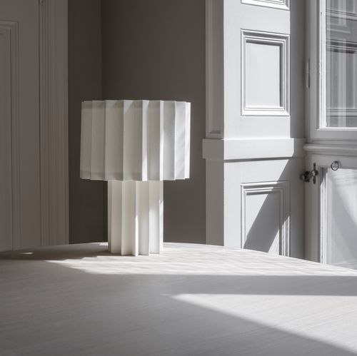 Lampada da tavolo - Plissé  - ORSJO - in tessuto / contemporanea / con cavo