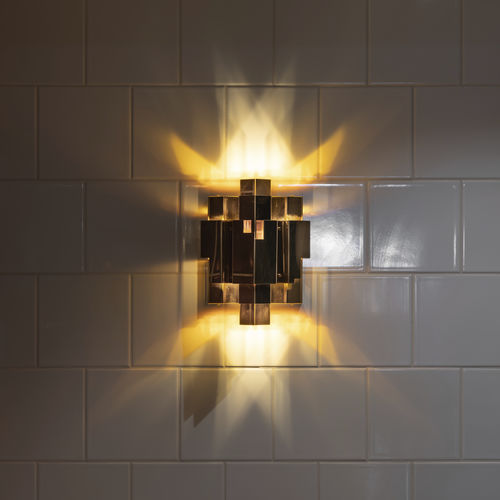 Applique contemporanea - Skyline  - ORSJO - da interno / in cristallo / in ottone