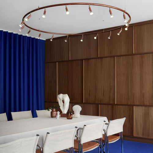 Lampadario contemporaneo - Star  - ORSJO - in ottone nichelato / in ottone / in rame