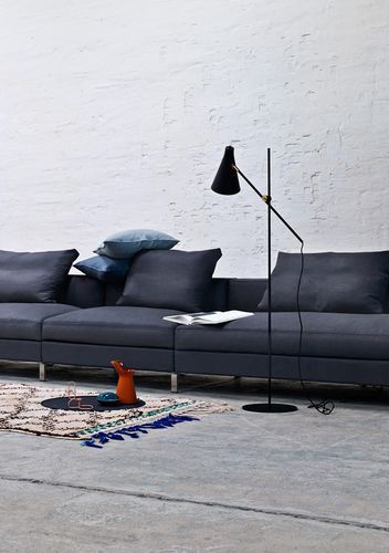 Lampada da terra - HUNTER GRAND - Ruben Lighting - in alluminio / in ferro / in ottone