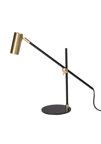 Lampada da tavolo - LEKTOR - Ruben Lighting - in ferro / in ottone / in termoplastica