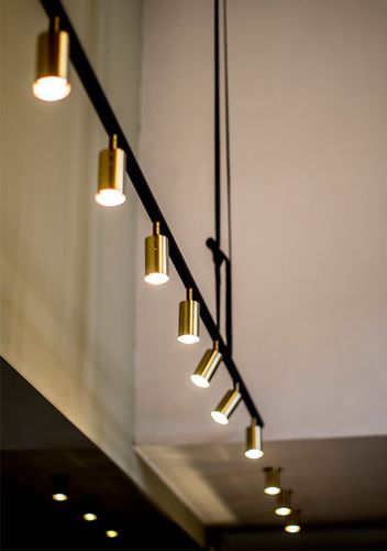 Lampada a sospensione - LONG JOHN - Ruben Lighting - in ferro / in ottone / contemporanea