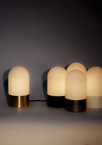 Lampada da tavolo - VOX - Ruben Lighting - in vetro / in rame / in ferro