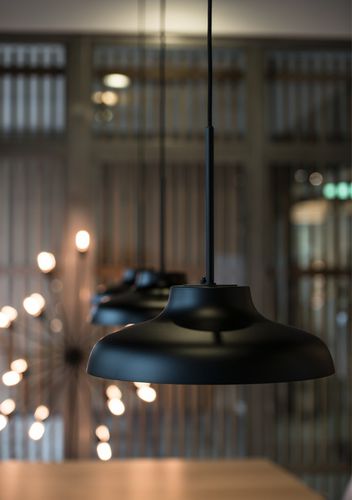 Lampada a sospensione - BOLERO - Ruben Lighting - in alluminio / in ferro / contemporanea