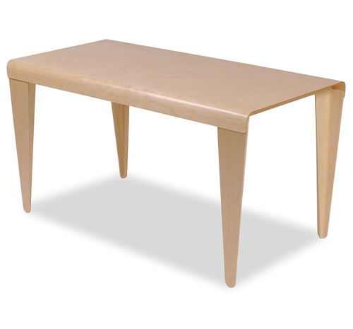 Tavolo contemporaneo - Isokon Plus - in betulla / rettangolare / di Marcel Breuer