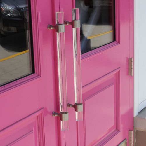 Maniglia a tirante per porta - ACRYLIC - AppWood - in metallo / contemporanea