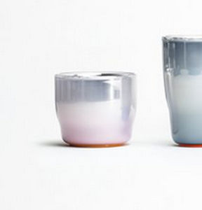 Secchiello per champagne in vetro - PASTEL - Verreum - contract