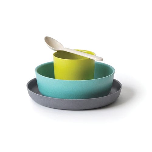 Servizio da tavola in melamina alimentare - KIDS - Ekobo - in fibra di bambù / per uso residenziale