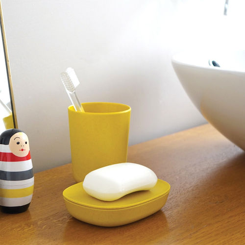Portasapone in melamina alimentare - BAÑO - Ekobo - in fibra di bambù