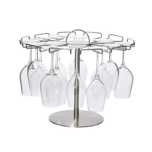 Espositore multiuso - L'ARBRE À VERRES - L’Atelier du Vin - da bancone / in acciaio / tavolo