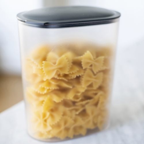 Contenitori portaoggetti in plastica - CONNECT OVAL  - Koziol - con coperchio / da cucina