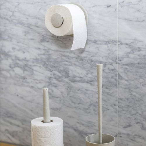 Portarotolo da parete - PLUG'N'ROLL - Koziol - in plastica / per uso residenziale