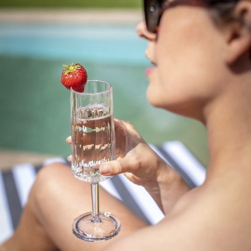 Flûte per champagne in vetro - SUPERGLAS CLUB No. 14 - Koziol - contract