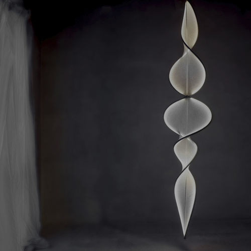 Lampada sospesa - llll.06 - llll - in tessuto / design originale / con cavo
