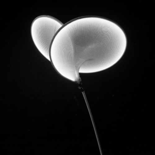 Lampada da terra - LLLL.01 - llll - in alluminio / in tessuto / design originale