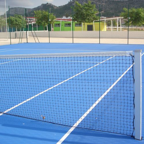 Palo da tennis mobile - D.11.08-0 - LAUSIN Y VICENTE S.L. - fisso / con ruote / in alluminio