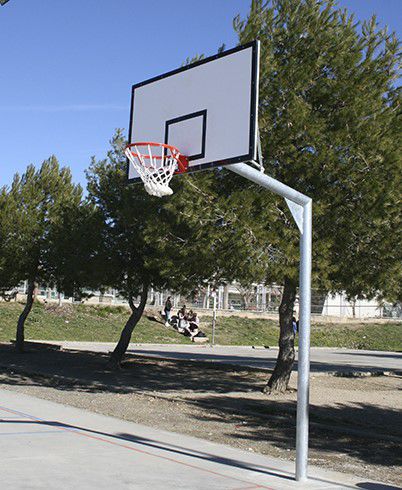 Cestello da basket da esterno - Nápoles - LAUSIN Y VICENTE S.L. - per scuola / con fissaggio a tasselllo / da installare a terra