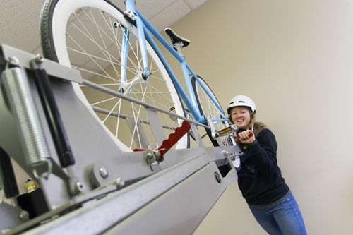 Rastrelliera per biciclette a pavimento - DECKER - Dero - per spazi pubblici / in acciaio galvanizzato / in acciaio inossidabile