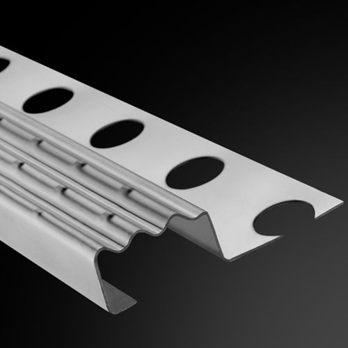 Profilo per gradini in acciaio inossidabile - 13 / 14 - plastdecor - antiscivolo