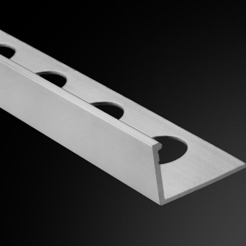 Profilo di finitura in alluminio - plastdecor - per piastrelle / dritto