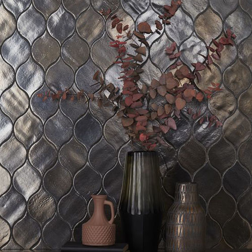 Piastrella in ceramica smaltata - VINTAGE METALLICS - New Terracotta - in terracotta / in argilla / opaca