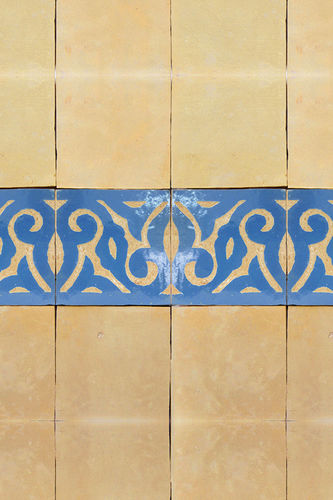 Fregio in ceramica smaltata - CHISELED  - New Terracotta - in laterizio / a muro