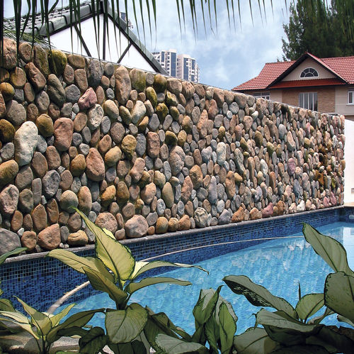 Paramento in calcestruzzo - CRAFTSTONE® : RIVER ROCK - CRAFT STONE - indoor / per esterni / liscio
