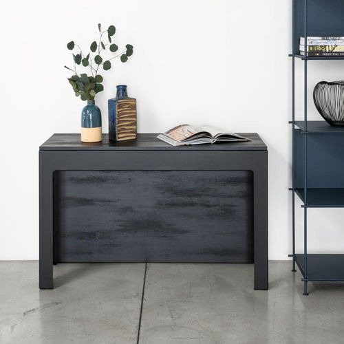 Consolle contemporanea - ULISSE - pezzani home collection - in laminato / con supporto in acciaio verniciato / rettangolare