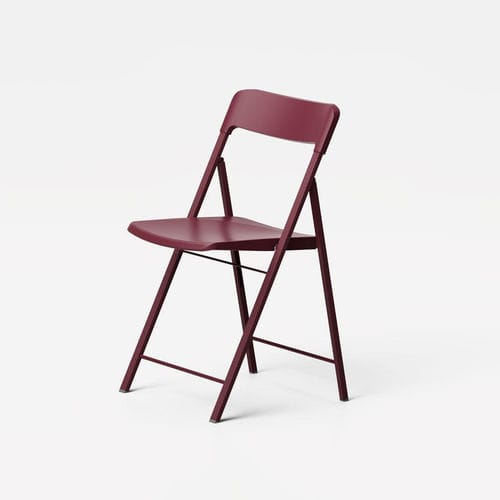 Sedia contemporanea - ZETA - pezzani home collection - da interno / in polipropilene / con supporto in alluminio