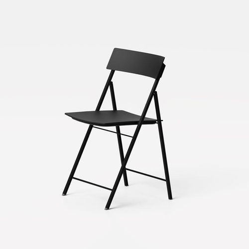 Sedia contemporanea - PIPER - pezzani home collection - da interno / in plastica / con supporto in acciaio