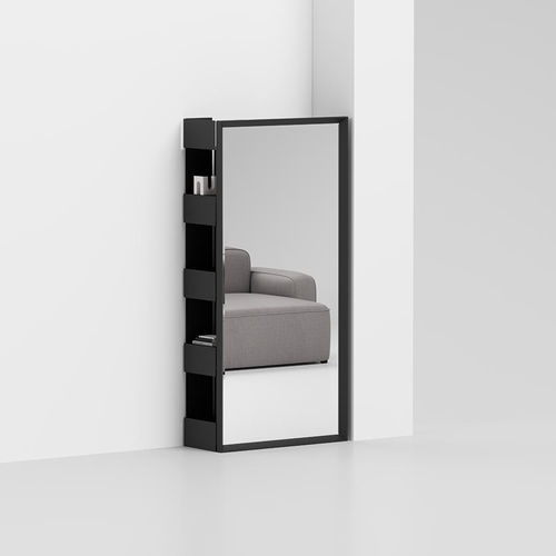 Specchio a muro - RETTANGOLO  - pezzani home collection - contemporaneo / rettangolare / in acciaio