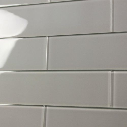 Piastrella in vetro - EASY GRAY - BODESI - lucida / liscia / da cucina