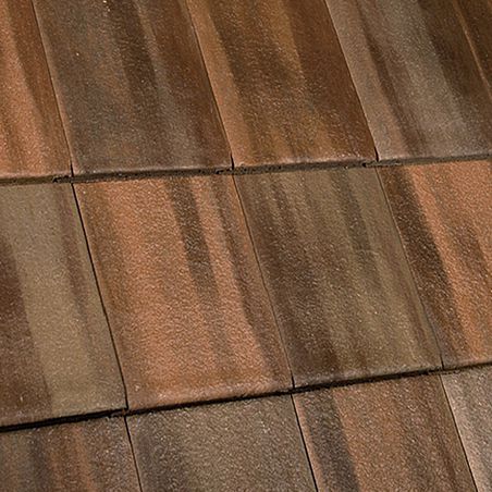 Tegola piana - WINDSOR : CIMARRON BLEND - Crown Roof Tiles - in calcestruzzo / grande