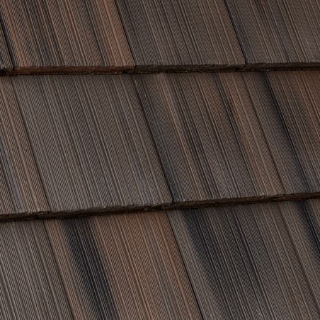 Tegola piana - WINDSOR SHAKE : MADERA - Crown Roof Tiles - in calcestruzzo / grande