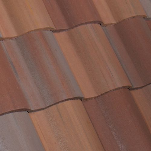 Tegola a incastro - SANIBEL : NEW FLORIDA BLEND - Crown Roof Tiles - in calcestruzzo / doppia