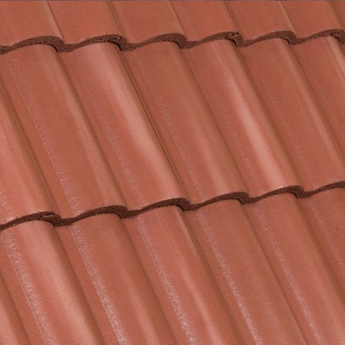 Tegola a incastro - TUSCANY : SMOKED FIRECLAY - Crown Roof Tiles - in calcestruzzo